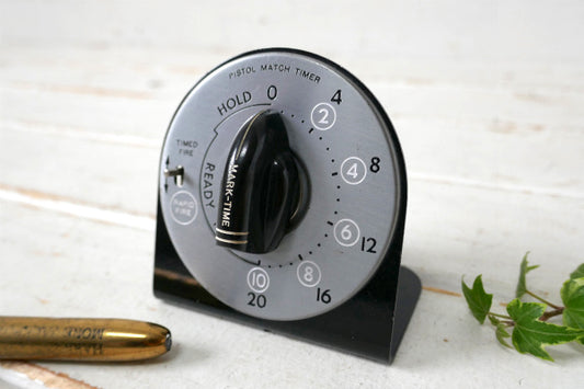 ピストル US スペーシーデザイン メタル ヴィンテージ ショットタイマー 射撃 ミッドセンチュリー