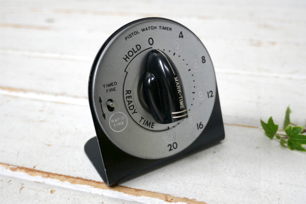 ピストル US スペーシーデザイン メタル ヴィンテージ ショットタイマー 射撃 ミッドセンチュリー