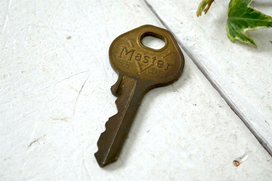 マスターロック MASTERLOCK 真鍮製  鍵 OLD キー USA ミルウォーキー USA