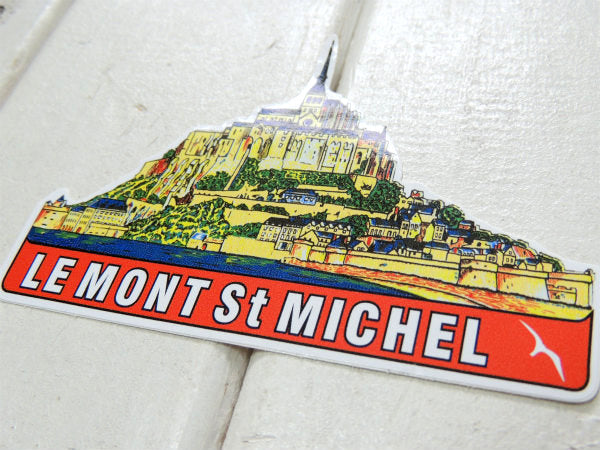 【モンサンミッシェル】フランス・世界遺産・修道院・限定・ステッカー(S)・ヨーロッパセレクト