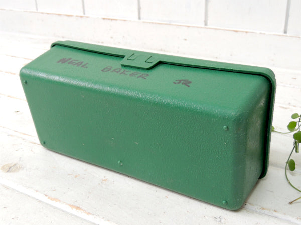 【Globemaster】メジャー付き・ヴィンテージ・ツールボックス・タックルボックス・工具箱