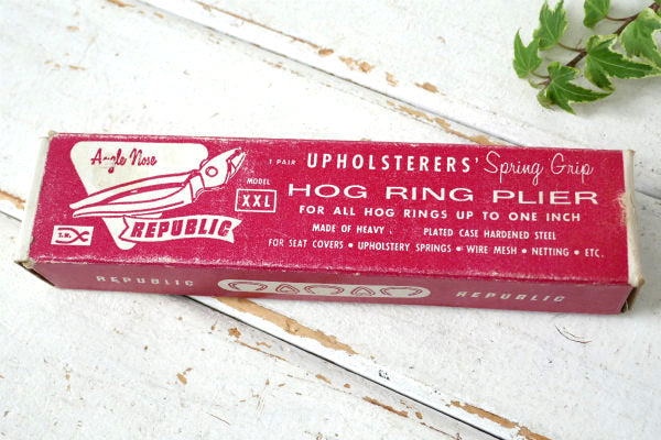 NYC US ホグリングプライヤー HOG RING PLIER ビンテージ DIY 職人用・工具