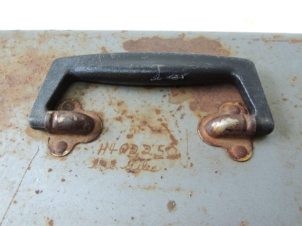 【CRAFTSMAN】クラフトマン・グレー色・メタル製・2段式・ヴィンテージ・ツールボックス/工具箱