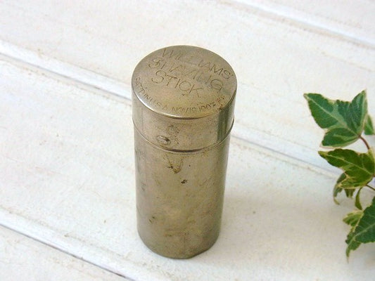 【WILLIAMS】シェービングスティック・小さなアンティーク・ブリキケース USA