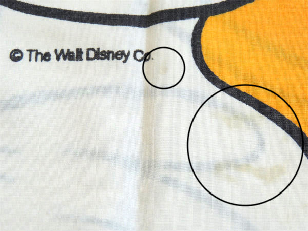 【ミッキー&ミニー&ドナルドダック&デイジーダック】ヴィンテージ・USEDピローケース・枕カバー