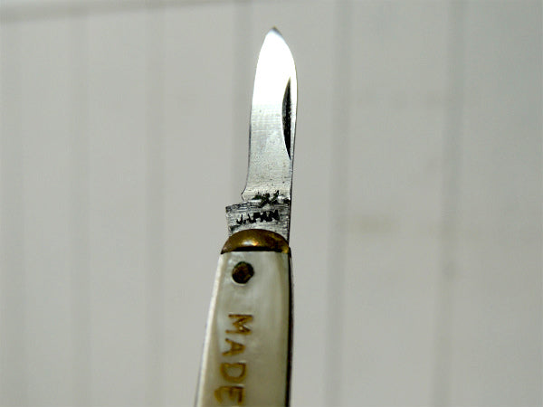 【MADERA・CAL】ヴィンテージ・ポケットナイフ/折りたたみナイフ・キーチェーン付き USA