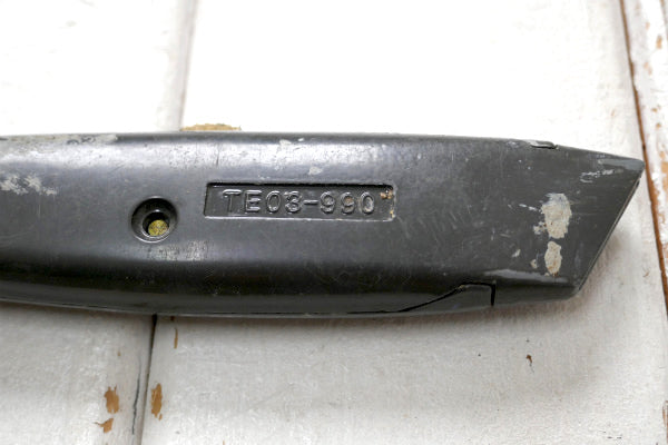 工業系 デザイン・TE 03-990・カッターナイフ ヴィンテージ ナイフ 刃 USA 刃物