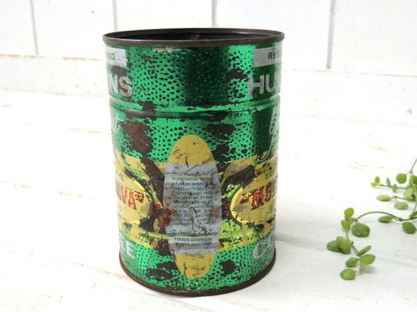 【MOCHA-JAVA・COFFEE】テキサス・ヒューストン・ブリキ製・ヴィンテージ・コーヒー缶