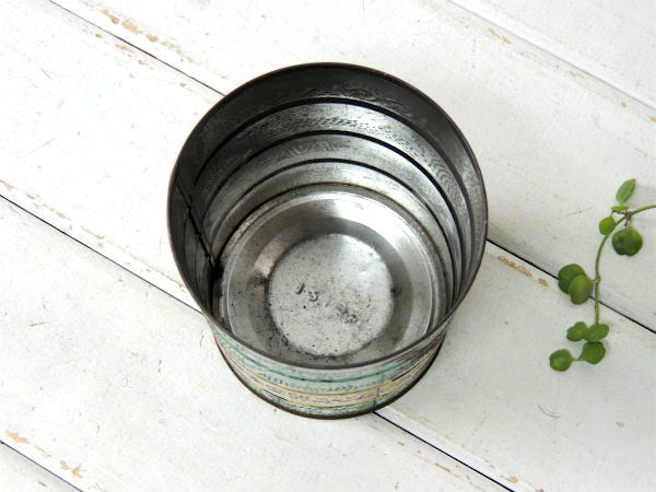 【MOCHA-JAVA・COFFEE】テキサス・ヒューストン・ブリキ製・ヴィンテージ・コーヒー缶