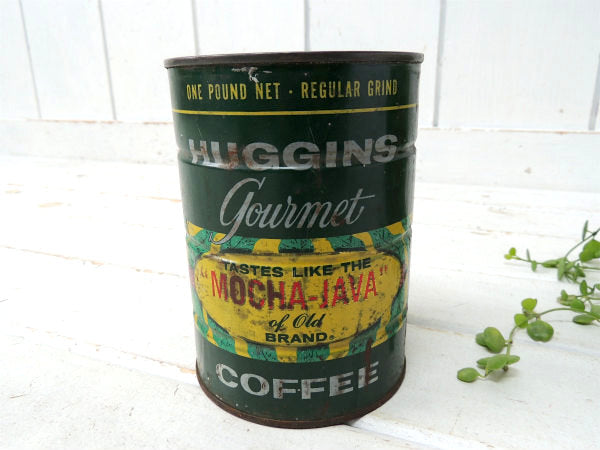 1950s・MOCHA-JAVA・COFFEE テキサス・ヒューストン・ビンテージ・コーヒー缶