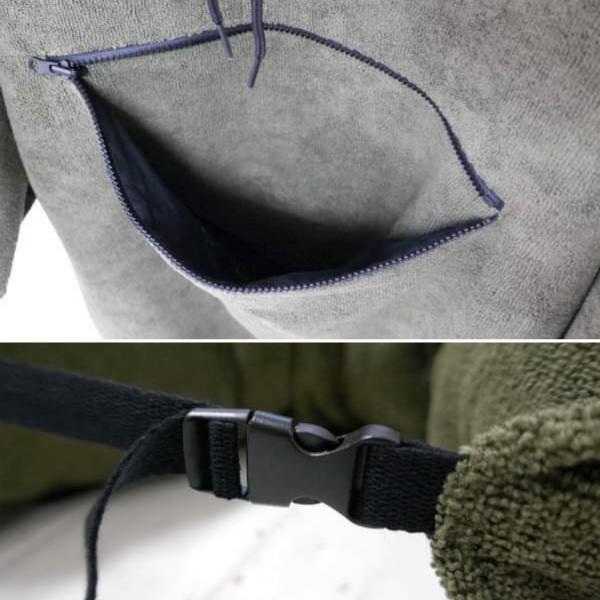 アックスクラシック×Blueマガジン AXXE CLASSI サーフィン 3way パッカブル ポンチョ サーファー ビーチ サーフファッション