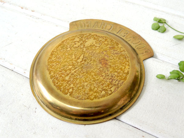 【POCKET CHANGE】USA・真鍮製・アンティーク・ポケットチェンジ・トレイ/マネートレイ