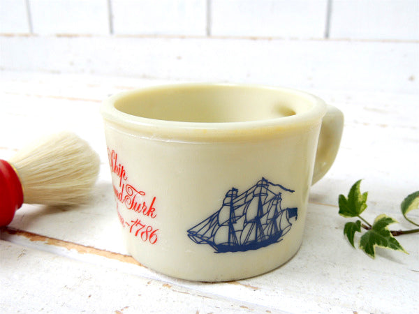 オールドスパイス BARBER・床屋・理髪店・ビンテージ・シェービングカップ・髭剃りカップ US