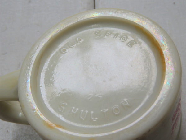 オールドスパイス BARBER・床屋・理髪店・ビンテージ・シェービングカップ・髭剃りカップ US