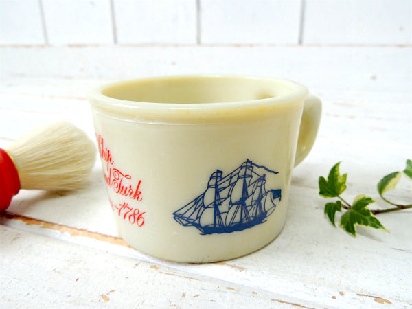 オールドスパイス BARBER・床屋・理髪店・ビンテージ・シェービングカップ・髭剃りカップ US