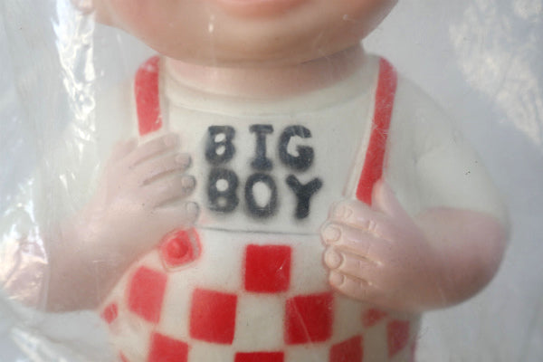 ビッグボーイ BIG BOY・70s ビンテージ・コインバンク 貯金箱 ソフビドール USA TOY