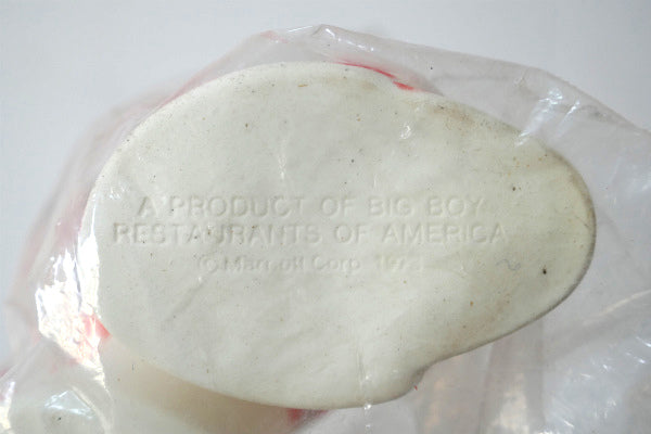 ビッグボーイ BIG BOY・70s ビンテージ・コインバンク 貯金箱 ソフビドール USA TOY