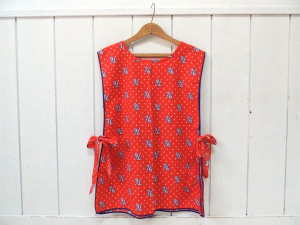 【★76★】アメリカ建国200周年・1976年・ヴィンテージ・エプロン/スモック/ハンドメイド