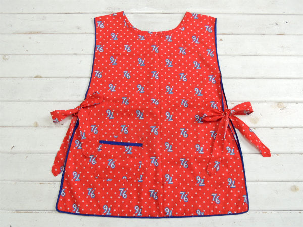【★76★】アメリカ建国200周年・1976年・ヴィンテージ・エプロン/スモック/ハンドメイド