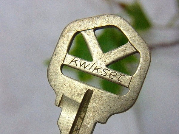 【Kwikset】鍵・アメリカ・ビンテージ・キー・USA・古鍵