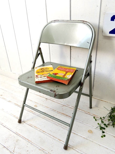 KRUEGER METAL PRODUCTS COMPANY メタル ヴィンテージ 子供イス フォールディングチェア 折り畳みイス USA