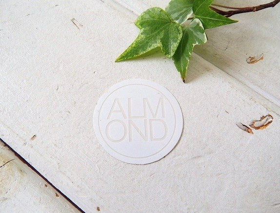 【ALMOND/アーモンド】サーフショップ・カリフォルニア限定・ステッカー/◯