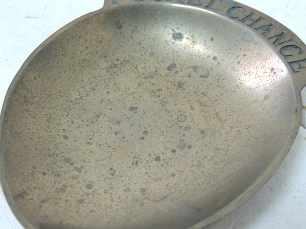 【POCKET CHANGE・1960】真鍮製・アンティーク・ポケットチェンジ・トレイ/マネートレイ