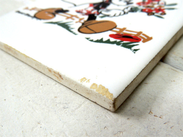 【ミッキーマウス】ディズニー・ヴィンテージ・タイル/壁飾り/インテリア USA