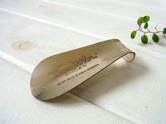 【Thom Mcan】ノベルティ・スチール製・ヴィンテージ・靴べら/シューホーン　USA