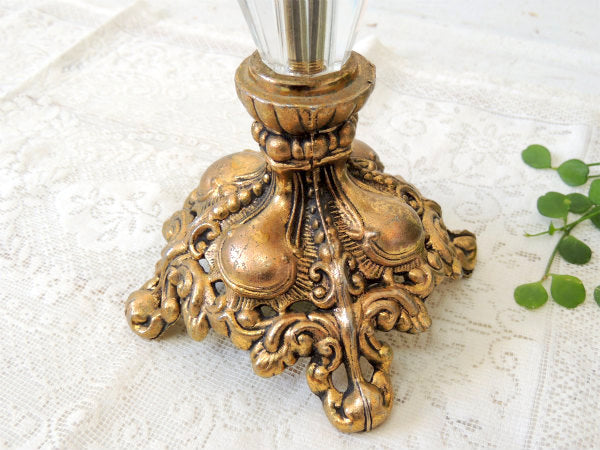 デコラティブ・猫脚デザイン・ゴールドトーン・ヴィンテージ・アクセサリースタンド・ジュエリーホルダー