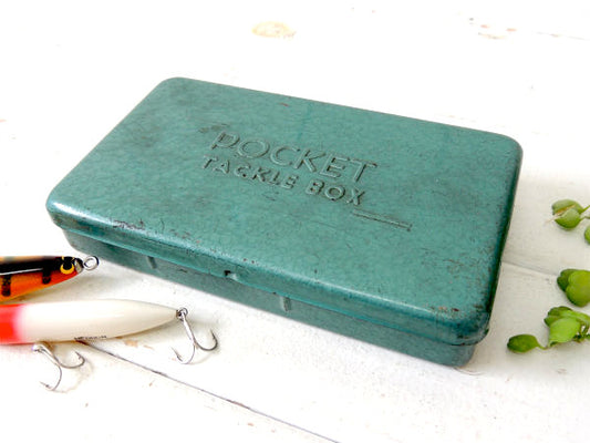 POKET TACKLE BOX タックルボックス・ヴィンテージ・オールド・ケース・USA
