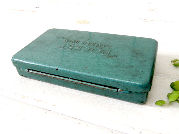 POKET TACKLE BOX タックルボックス・ヴィンテージ・オールド・ケース・USA