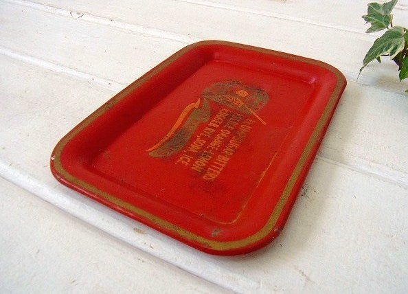 【OLD FASHIONED】カクテル・ヴィンテージ・トレイ/マネートレイ USA