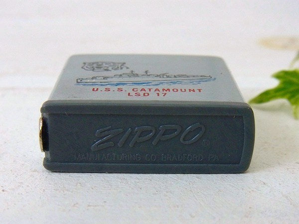 【ZIPPO】ドック型揚陸艦・小さなヴィンテージ・メジャーテープ/巻尺　USA
