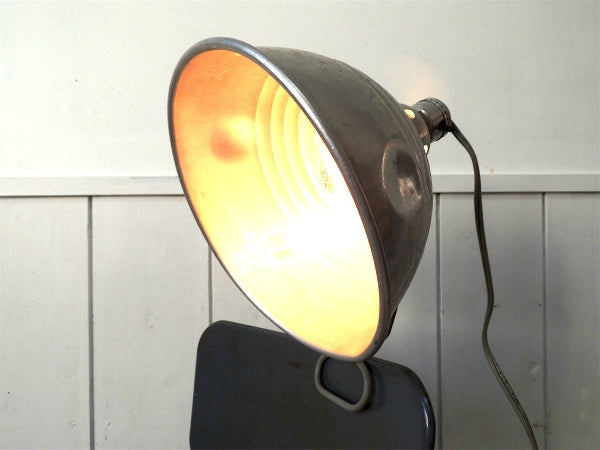 SNAPIT 工業系・アルミ・ヴィンテージ・クリップライト ポータブルランプ 照明 USA