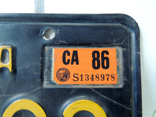 【カリフォルニア】XSB 483・ヴィンテージ・ナンバープレート・USA・アメリカン