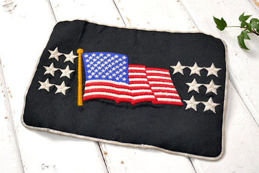 USA ビッグサイズ アメリカンフラッグ・13星・星条旗・ヴィンテージ・刺繍・ワッペン パッチ