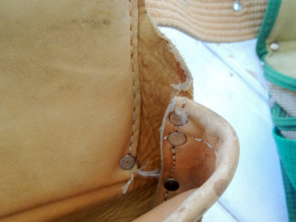 【マグワイア ニコラス】カウハイドレザー製・ベルト付き・ヴィンテージ・ツールポーチ・腰袋・釘袋