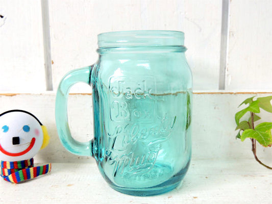 【Jack in the Box】ジャックインザボックス・1976年・ヴィンテージ・ガラスマグ/食器