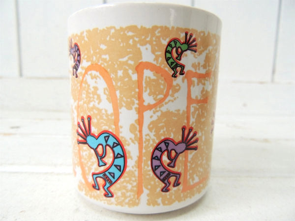 【KOKOPELLI】ココペリ・ホピ族・インディアン・陶器製・ヴィンテージ・マグカップ②