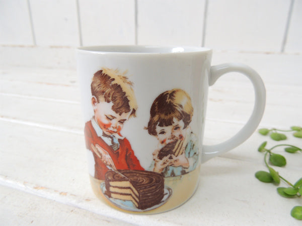 【HERSHEY'S】ハーシーチョコレート・80'sヴィンテージ・陶器製・マグカップ