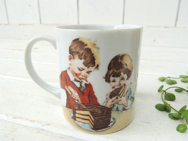 【HERSHEY'S】ハーシーチョコレート・80'sヴィンテージ・陶器製・マグカップ