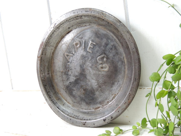 【LA・ロサンゼルスパイカンパニー】1960s・ティン製・アンティーク・パイ皿/パイプレート