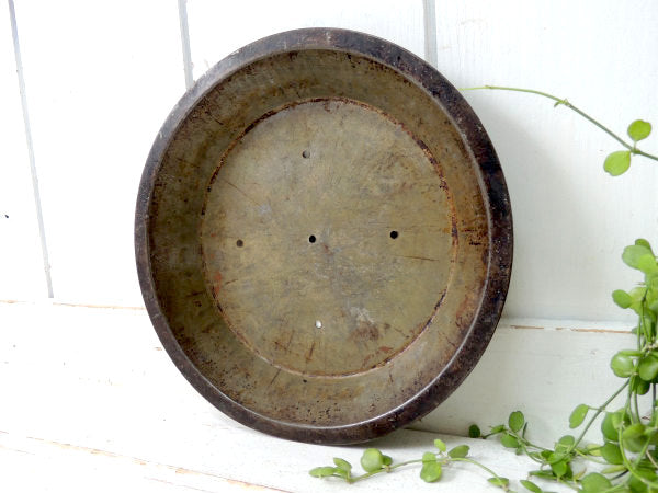 1950s~ USA ティン製・ヴィンテージ・パイ皿・パイプレート・キッチン雑貨