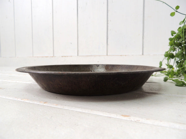 1950s~ USA ティン製・ヴィンテージ・パイ皿・パイプレート・キッチン雑貨