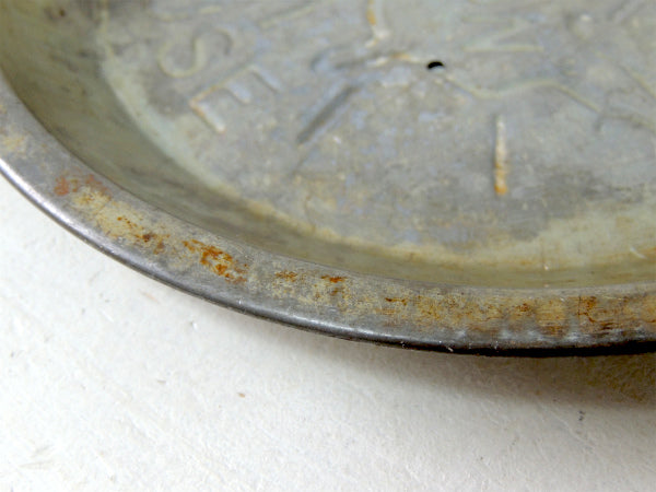 【MONROE BOSTON STRAUS】1940s・USA地図・ビンテージ・パイ皿/パイプレート