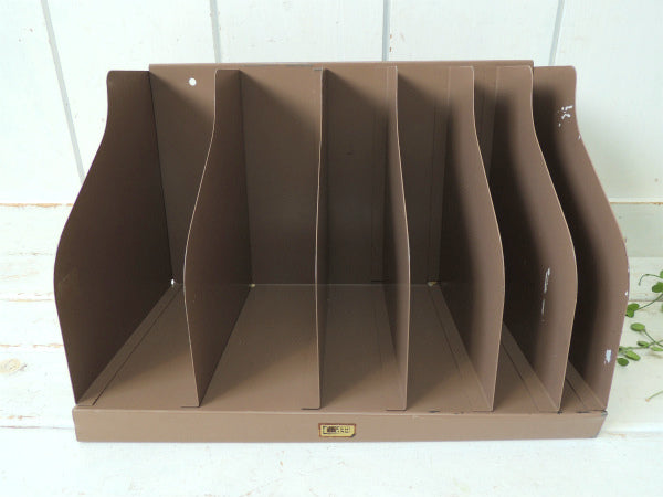 【FLASH FILING】工業系・メタル製・ヴィンテージ・書類スタンド/ブックスタンド/本立て