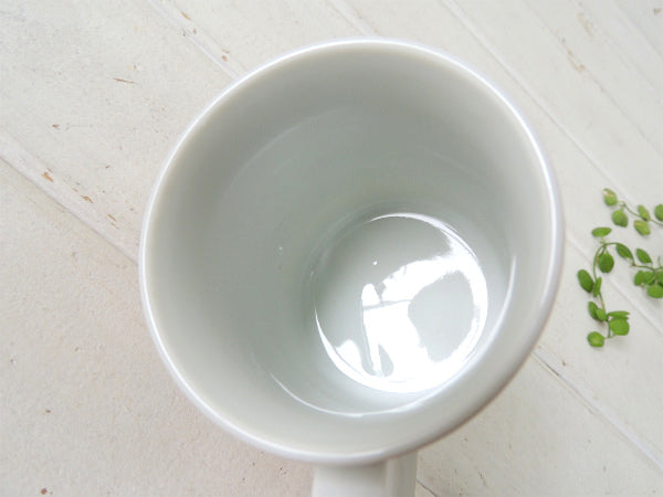 砂漠のサボテン&夕日柄・陶器製・ヴィンテージ・マグカップ/ネイティブ