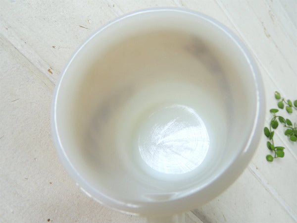 【FireKing】COFFEE×ジュート柄・ファイヤーキング・マグカップ/コーヒー