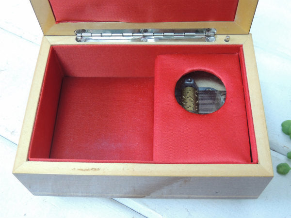 REUGE イタリア製・リュージュ社・オルゴール付き・ヴィンテージ・ジュエリーボックス 宝石箱